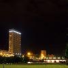 Playa de las Moreras de noche
