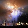 Fuegos artificiales. Traca final.