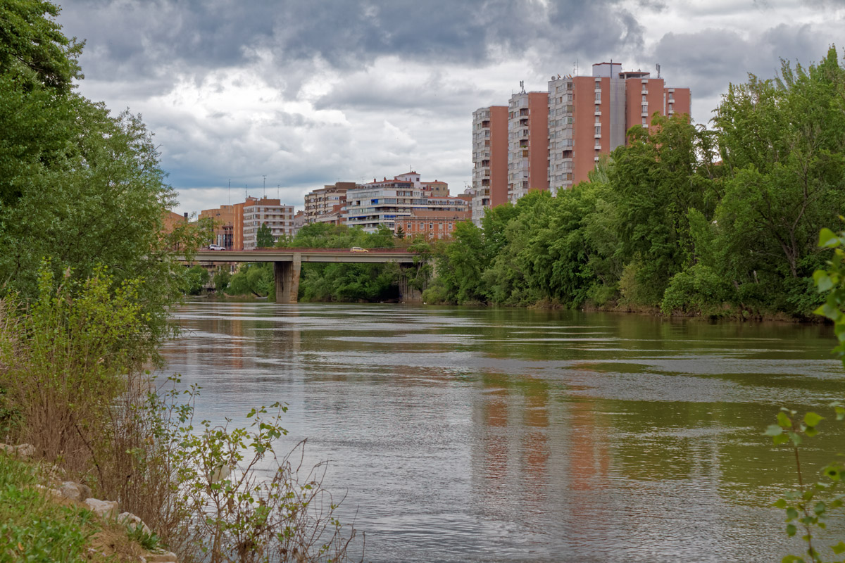 El Pisuerga a su paso por Valladolid