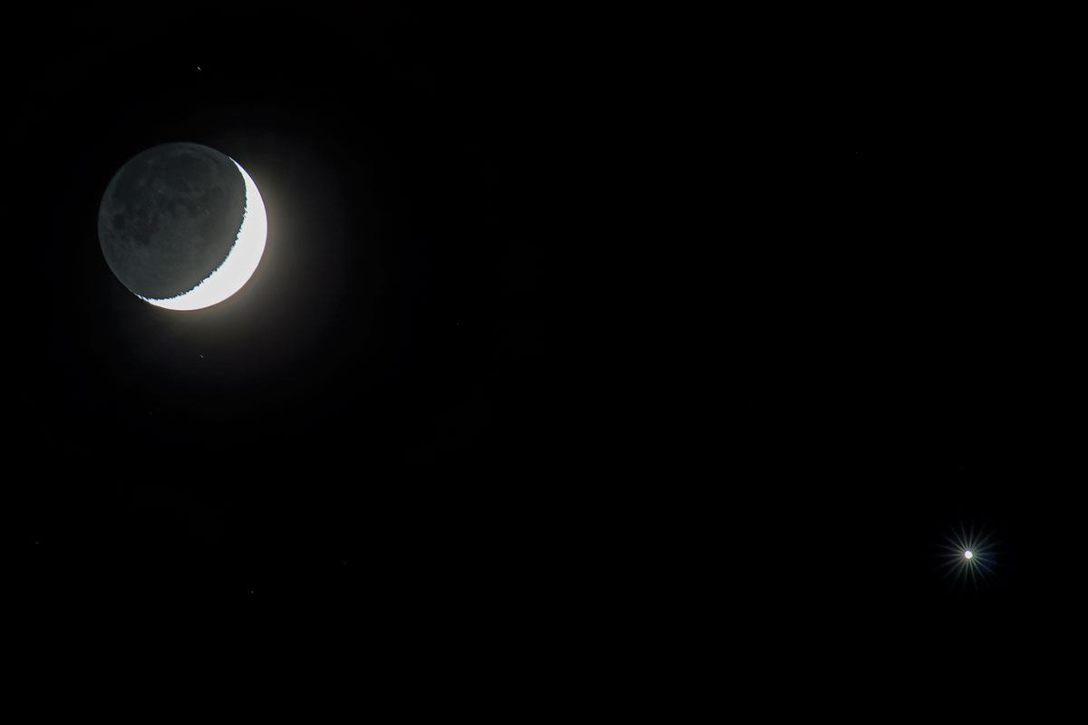 La luz cenicienta y Venus