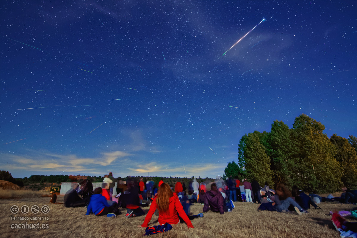 Perseidas desde Torralba del Burgo