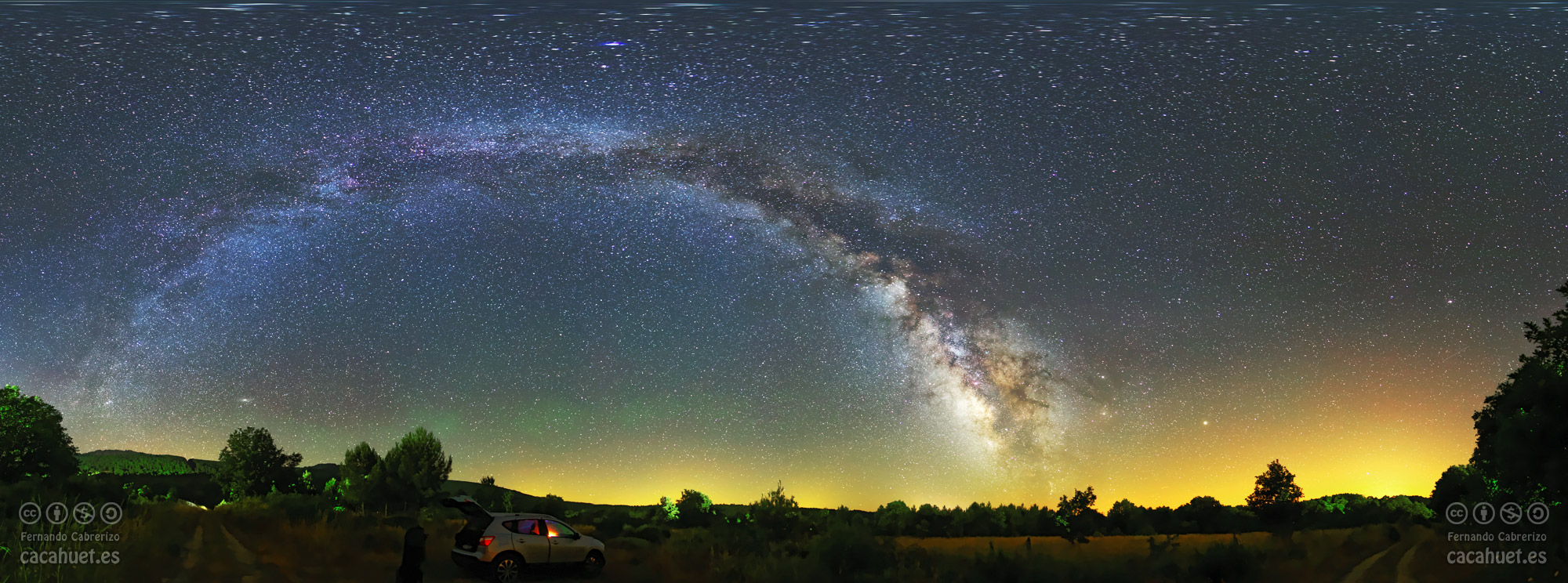 Panorámicas de la Vïa Láctea