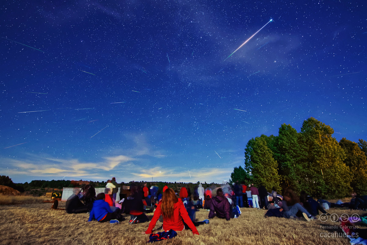 Lluvias de estrellas fugaces